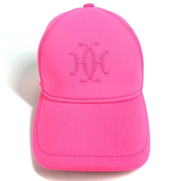 HERMES Neovan Atlantic hat cap baseball cap Polyurethane / Nylon pink main image 11